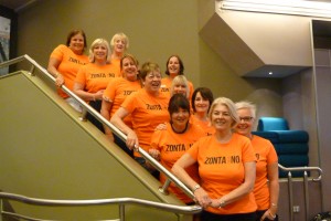 Zonta members at recent film night